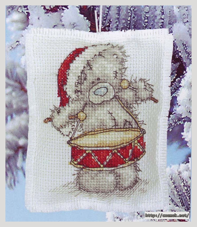 Download embroidery patterns by cross-stitch  - Drummer boy, author 