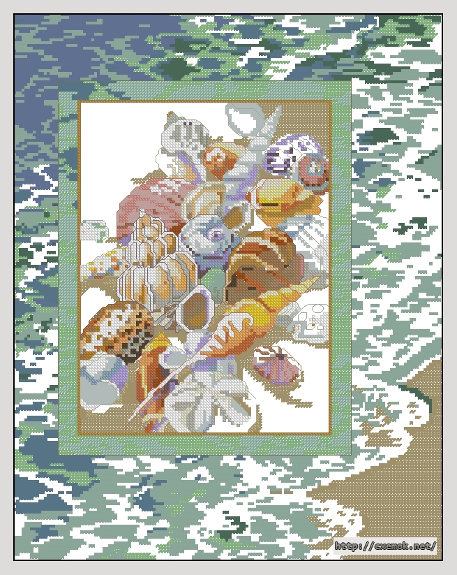 Download embroidery patterns by cross-stitch  - Tranquility, author 