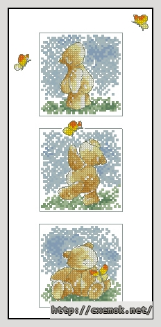 Download embroidery patterns by cross-stitch  - Let''s play, author 