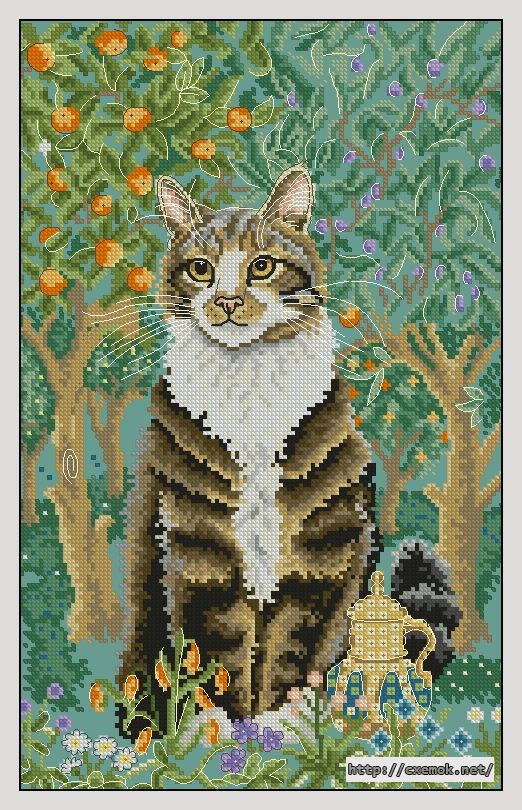 Download embroidery patterns by cross-stitch  - Frankincense, author 