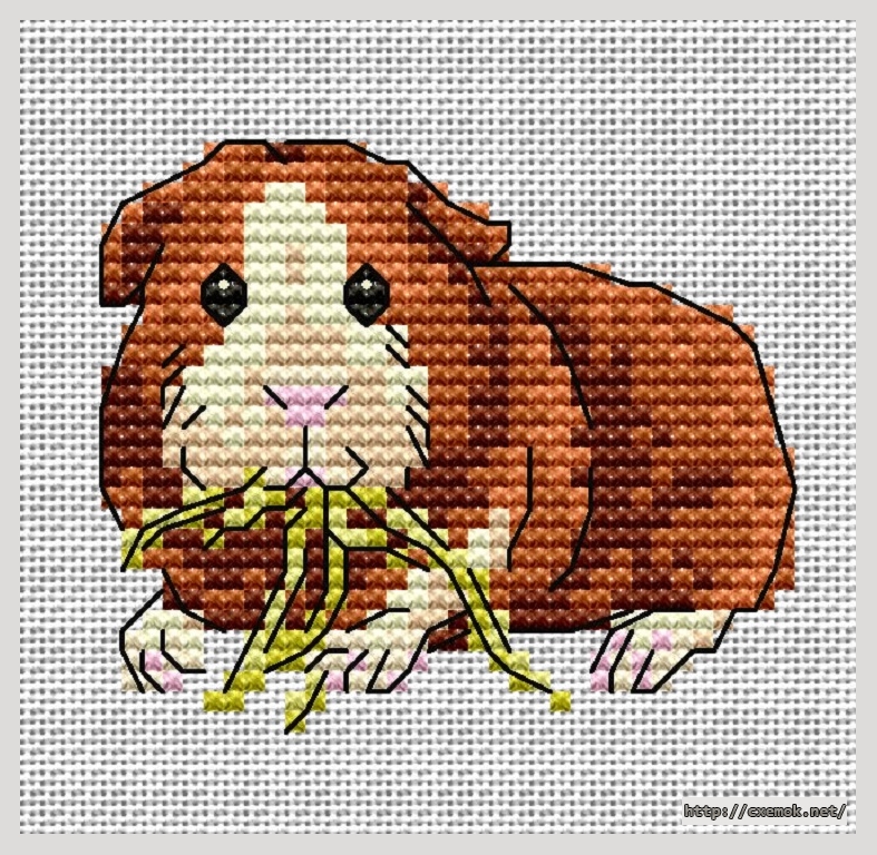 Download embroidery patterns by cross-stitch  - Хитрый лаки, author 