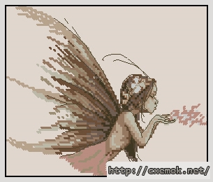Скачать схемы вышивки нитками / крестом  - Fairy dust (пыльца феи), автор 