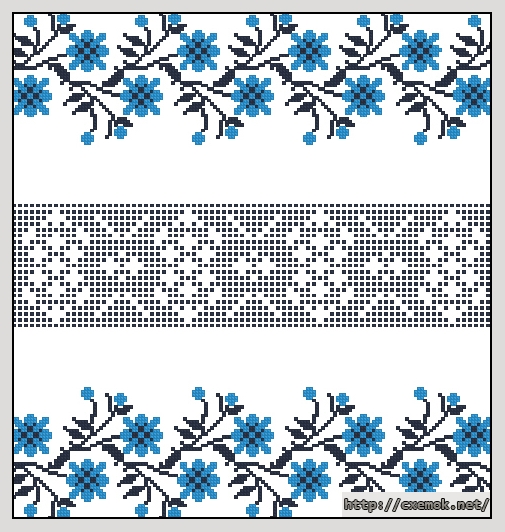Download embroidery patterns by cross-stitch  - Бабушкины рушники, author 