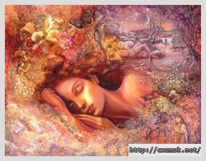 Download embroidery patterns by cross-stitch  - Psyche’s dreams, author 