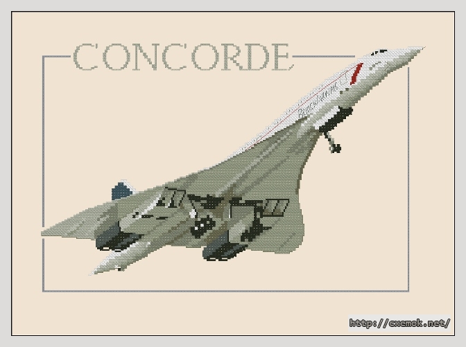 Скачать схемы вышивки нитками / крестом  - Concorde, автор 
