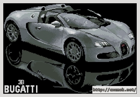 Завантажити схеми вишивки нитками / хрестом  - Bugatti