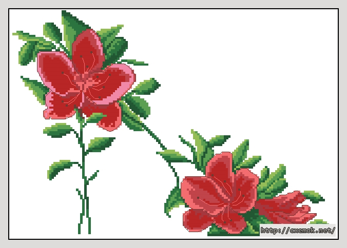Download embroidery patterns by cross-stitch  - Туфелька гибимкус, author 