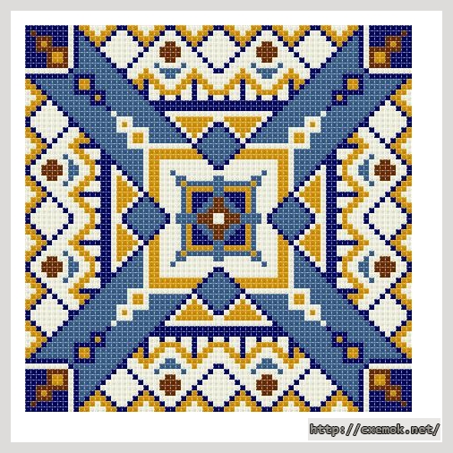 Download embroidery patterns by cross-stitch  - Орнамент, author 