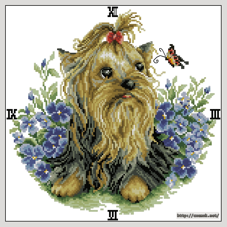 Download embroidery patterns by cross-stitch  - Friend york, author 