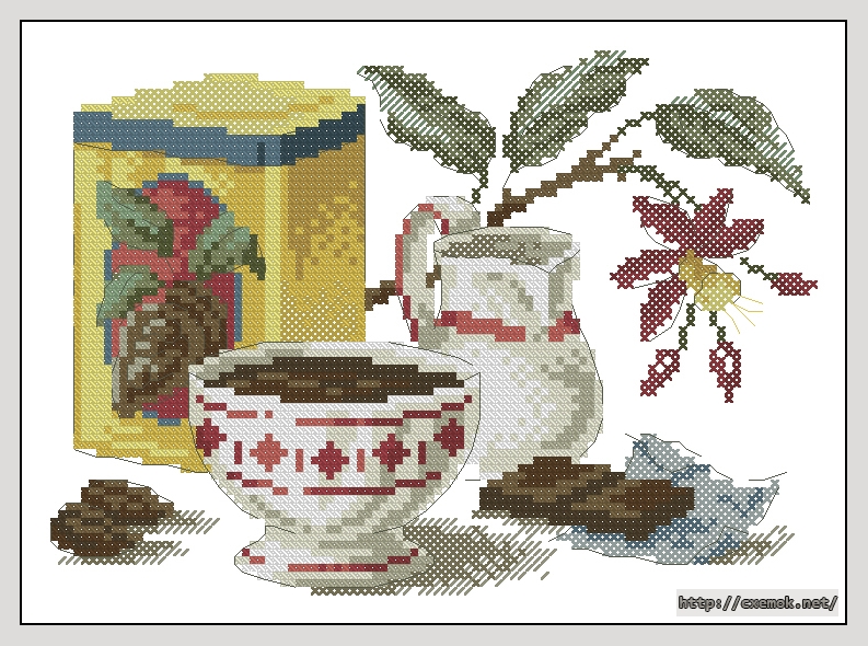 Download embroidery patterns by cross-stitch  - Black chocolate, author 